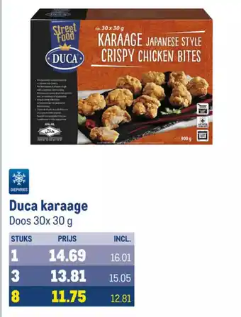 Makro Duca karaage aanbieding