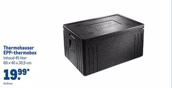 Makro Thermohauser EPP-thermobox aanbieding