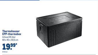 Makro Thermohauser EPP-thermobox aanbieding
