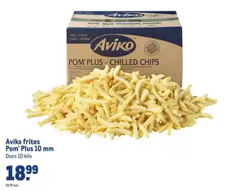 Makro Aviko frites Pom' Plus 10 mm aanbieding