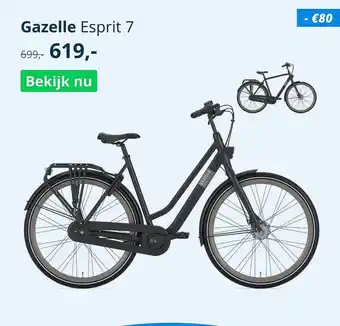 Mantel Gazelle Esprit 7 aanbieding