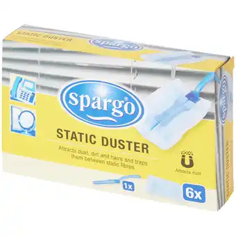 Action Spargo houder voor statische stofdoek aanbieding