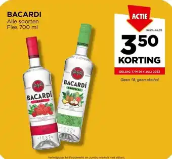 Jumbo Bacardi aanbieding