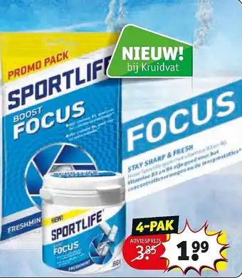 Kruidvat Sportlife Boost aanbieding