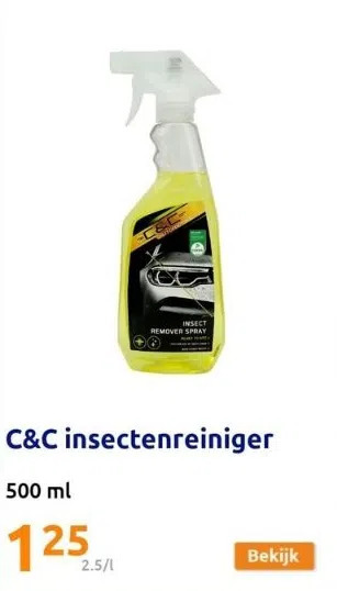 Action C&c insectenreiniger aanbieding