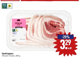 ALDI Speklappen Inhoud: 5 stuks, 400 g. aanbieding