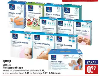 ALDI VITALIS Pleisters of tape aanbieding