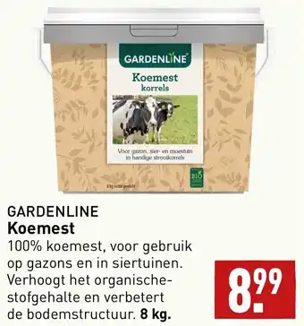 ALDI GARDENLINE Koemest aanbieding