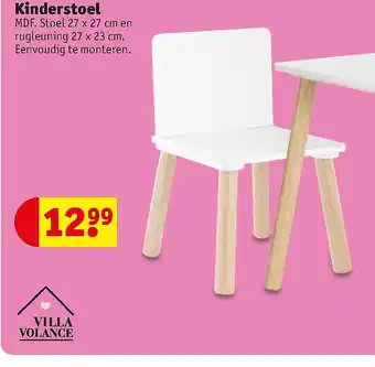 Kruidvat Kinderstoel aanbieding