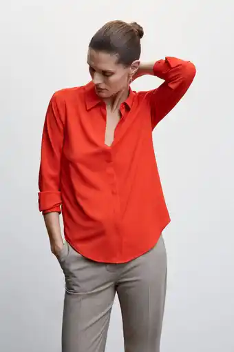 Wehkamp Mango blouse rood aanbieding