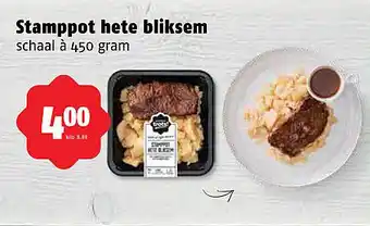 Poiesz Stamppot hete bliksem aanbieding