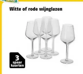 Poiesz Witte Of Rode Wijnglazen aanbieding