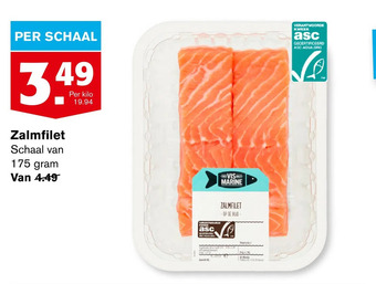 Hoogvliet Zalmfilet aanbieding