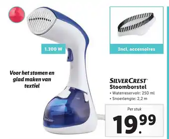 Lidl SILVERCREST Stoomborstel aanbieding