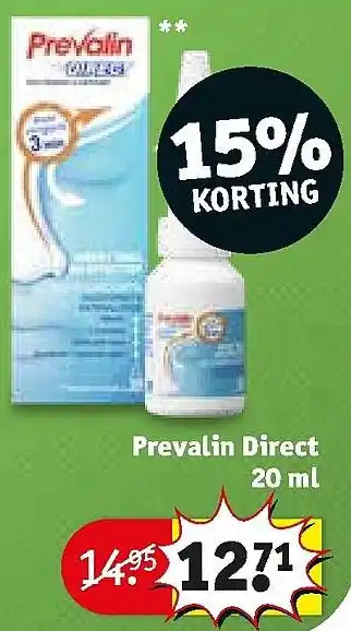 Kruidvat Preyalin Direct 20 ml aanbieding