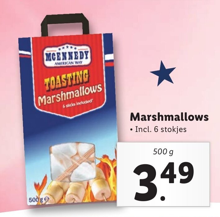 Marshmallows aanbieding bij Lidl