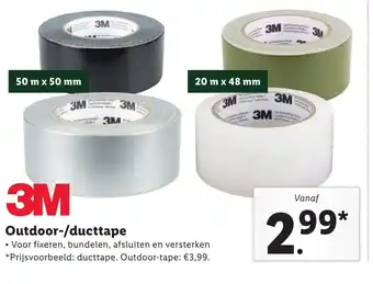 Lidl Outdoor-/ducttape aanbieding