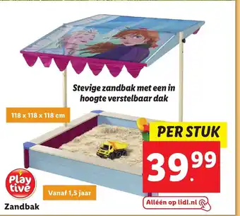 Lidl Zandbak aanbieding