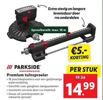 Lidl Premium tuinsproeier aanbieding