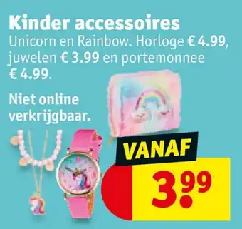 Kruidvat Kinder accessoires aanbieding