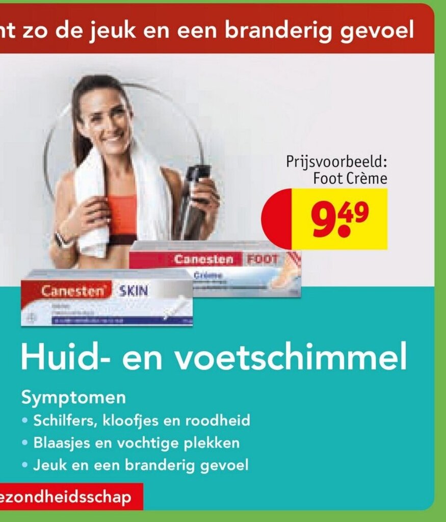 Foot Crème aanbieding bij Kruidvat