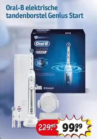 Kruidvat Oral-B elektrische tandenborstel Genius Start aanbieding
