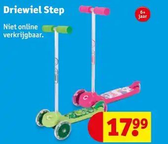 Kruidvat Driewiel Step aanbieding