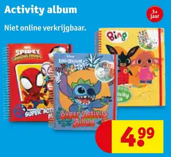 Kruidvat Activity album aanbieding