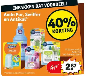 Kruidvat Ambi Pur WC Ochtend Dauw aanbieding