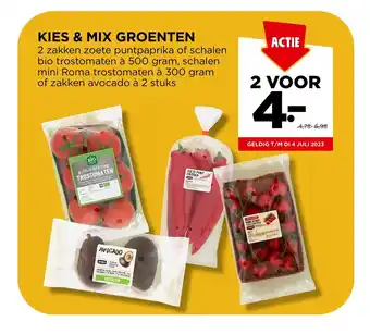 Jumbo KIES & MIX GROENTEN aanbieding