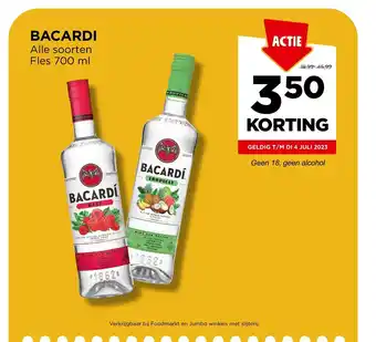 Jumbo BACARDI aanbieding