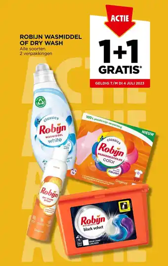 Jumbo ROBIJN WASMIDDEL OF DRY WASH aanbieding