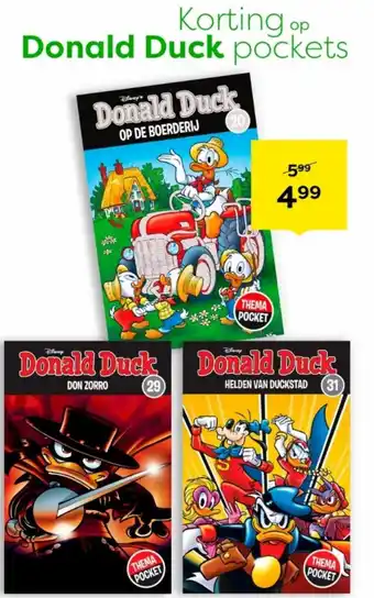 The Read Shop Korting op Donald Duck pockets aanbieding