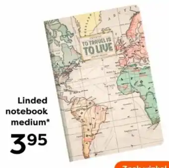 The Read Shop Linded notebook medium* aanbieding