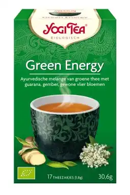 De Online Drogist Yogi tea green energy 17st aanbieding