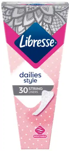 De Online Drogist Libresse string inlegkruisjes 30st aanbieding