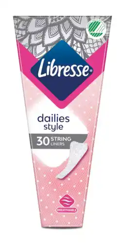 De Online Drogist Libresse string inlegkruisjes 30st aanbieding
