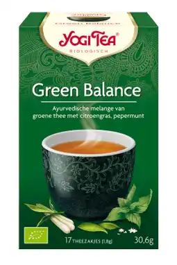 De Online Drogist Yogi tea green balance 17st aanbieding