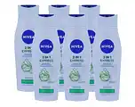 De Online Drogist Nivea 2in1 care express voordeelverpakking 6x250ml 6x250ml aanbieding