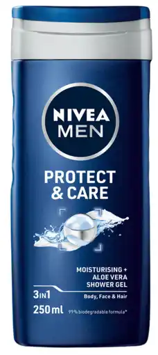 De Online Drogist Nivea men protect & care douchegel 250ml aanbieding