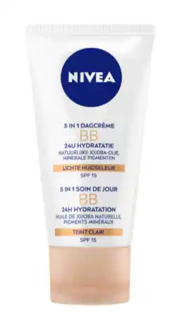 De Online Drogist Nivea essentials bb cream light spf 20 dagcrème 50ml aanbieding