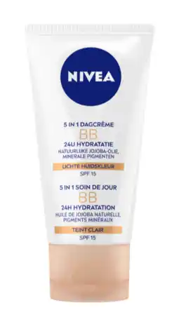 De Online Drogist Nivea essentials bb cream light spf 20 dagcrème 50ml aanbieding