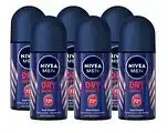De Online Drogist Nivea men dry impact roll-on voordeelverpakking 6x50ml aanbieding