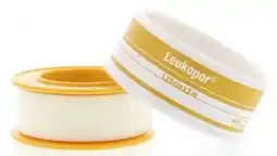 De Online Drogist Leukoplast leukopor 1.25cm x 5m 1st aanbieding