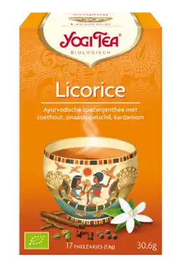 De Online Drogist Yogi tea licorice 17st aanbieding
