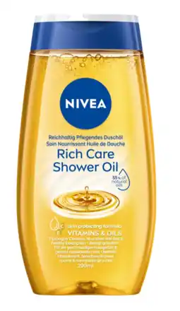 De Online Drogist Nivea shower oil 200ml aanbieding