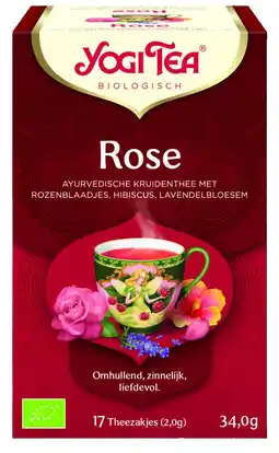 De Online Drogist Yogi tea rose 17st aanbieding