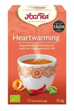 De Online Drogist Yogi tea heartwarming 17st aanbieding