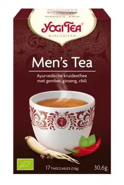 De Online Drogist Yogi tea men's tea 17st aanbieding