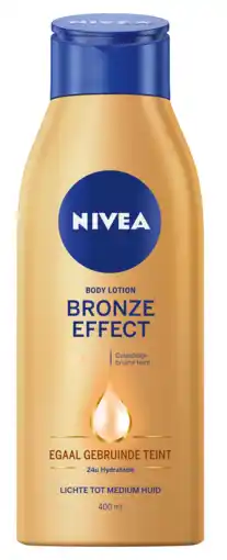 De Online Drogist Nivea bronze effect body lotion lichte tot medium huid 400ml aanbieding